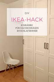 Sie bauen einen schrank passend für das aufstellen an einer wand, die nach 150 cm schräg wird. Diy Schranke Fur Dachschragen Selbstgebaut Mamaskind