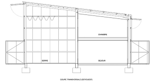 Greenhouse In East Facade Of Maison Latapie 302 Filt3rs Architektur Haus