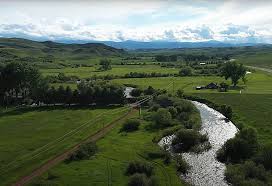 Fly Low Over Beautiful Sheridan Wyoming
