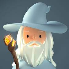 The Wizard Toy Face Nft In 2021 Toy Rooms 3d Illustration Illustration