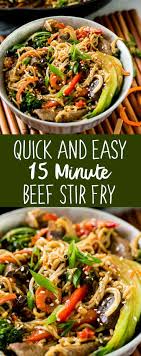 Quick And Easy 15 Minute Beef Stir Fry Oh Sweet Basil Recipe Beef Stir Fry Recipes Easy Beef Stir Fry Beef Stir Fry