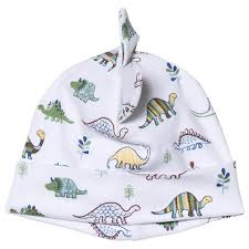 Kissy Kissy White Dinosaur Roar Print Baby Hat Babyshop Com
