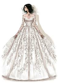 Ball Gown For The Princess Fashion Illustration Dresses Dress Design Sketches Dress Design Drawing