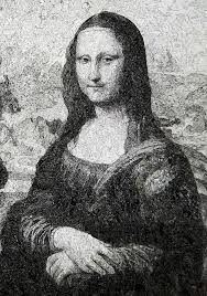 Look Closer And That Mona Lisa S Made From Thousands Of Doodles Famous Drawing Artists Famous Art Ink Illustrations