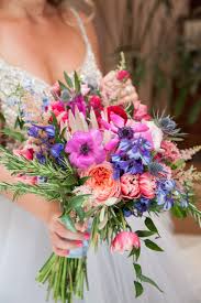 Loose And Colorful Bridal Bouquet Flower Bouquet Wedding Wedding Bouquets Colorful Bridal Bouquet