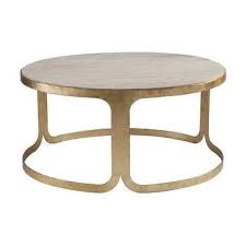 Round Gold Base Beige Stone Top Coffee Table Round Metal Coffee Table Coffee Table Round Coffee Table Modern