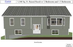 Convenient ranch house features include a porte cochere at the side entrance to the mud room, a the entire house had metamorphisized into a whole new home and brings together a very clean page_type: Raised Ranch House Plans Fortin Construction Custom Home Construction Fortin Construction
