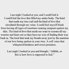 How Love Is Supposed To Feel Love Quotes Quotes Words