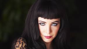 Have you been making yourself uglier by wearing the wrong colour makeup? Wallpaper Face Women Model Long Hair Blue Eyes Looking At Viewer Makeup Singer Red Lipstick Black Hair Fashion Nose Person Skin Ksenia Solo Head Supermodel Girl Beauty Eye Lip Hairstyle Portrait