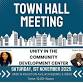 Unity in the Community Development Center Townhall event image