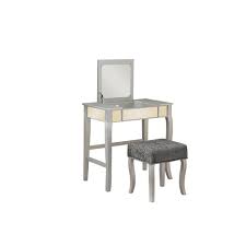Popsugar has affiliate and advertising partnerships so we get revenue from sharing this content. Linon Home Decor Harper 2 Piece Silver Vanity Set 580432sil01u The Home Depot