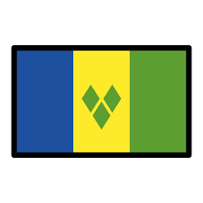 Saint vincent and the grenadines flag patch — iron on badge embroidered — mini. Flag St Vincent Grenadines Emoji