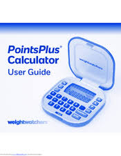 weight watchers pointsplus user manual