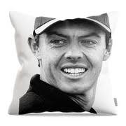 Rory Mcilroy drawing Shower Curtain by Murphy Art Elliott