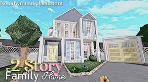 Bloxburg 2 Story Family Home No Advanced Placement Youtube Simple House Plans Diy House Plans Family House Plans