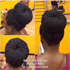 We're always on the hunt for trendy african hair braiding styles. Box Braids Into A Bun By Us 314 227 5082 Fauxlocs Goddess Goddessbraids Senegalese Feedincornrows Feedin Protectivestyle Protectivestyles Stlhairbraiding Hairbraidingstudio Boxbraids Africanhairbraiding Ombre Best African