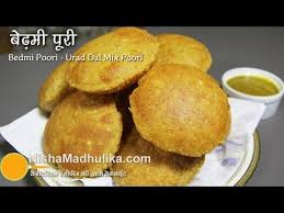 Bedmi Puri Recipe Urad Dal Mixed Bedmi Poori Recipe Video Youtube Recipes Puri Recipes Breakfast Dishes