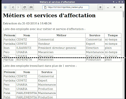 Tp5 Extraction D Informations D Une Base De Donnees