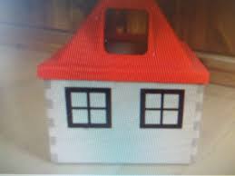 Spielhaus villa holz veranda kinderspielhaus gartenhaus kinder haus garten. Ikea Steckspiel Haus Holz Mit Kunststoffdach G Spiel Gebraucht Kaufen A02llxul41zzn