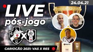 O jogo entre goiás x vasco pela copa do brasil 2020 acontece hoje, quarta (26/08) às. Pos Jogo Cariocao Vasco Da Gama X Resende Youtube