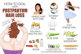 Causes of postpartum hair loss. Pin On Hair Care Tips