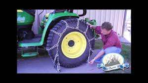 How To Install Tractor Tire Chains