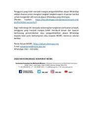 Telephone numbers in malaysia are regulated by the malaysian communications and multimedia commission (mcmc). Waspada Taktik Pancing Kod Pengesahan Whatsapp Untuk Tujuan Penipuan Soyacincau Com