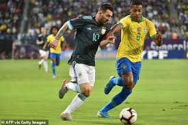 @pastore10 probably a penaldo fan doing the predictions and i swear if it is an argentina vs peru final theu will somehow predict peru winning. Brazil Argentina Today Match Score