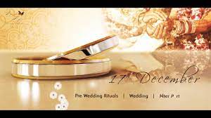 Videopad is another free video invitation maker software for windows. Wedding Invitation Video Video Invitation Classy Marriage Invitation Video Youtube
