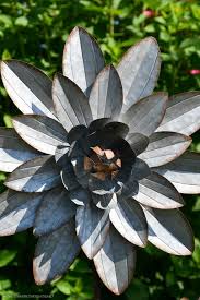 New flower for summer 2017! How To Grow Whimsical Garden Flower Stakes From Metal Wall Art Home Is Where The Boat Is