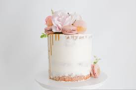 Maybe you would like to learn more about one of these? Layer Cake Semi Naked Macarons And Flowers