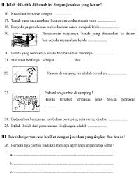 Soaldan Jawaban Pas Uas Ipa Kelas 3 Sd Semester 1 Serba Serbi Guru Serba Serbi Guru