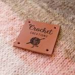 10 Etiquetas Personalizadas De Imitación Cuero Para Coser Y Tejer - A Medida