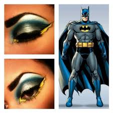 Black And Yellow Cartoon Batman Tre Lisia L S Xxtretrexx Photo Beautylish Batgirl Makeup Batman Inspired Batman Makeup