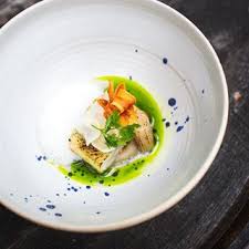 Fish Is The Dish Slightly Burnt Red Mullet A Variety Of Preparations Of Salsify Beurre Noisette Mussel Vinaigrette And Gravy Our 1 White Wine Choice La