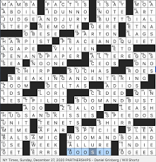 Check spelling or type a new query. Rex Parker Does The Nyt Crossword Puzzle 2020