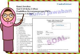 Check spelling or type a new query. Soal Uas Pkn Kelas 2 Sd Semester 1 Dan Kunci Jawaban Teori Dan Soal