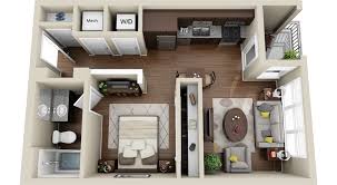 Prospect place offers a host of one or two bedroom apartment homes to fit your lifestyle. Bedroom Apartment Floor Plans Interior Design One Style Plan Small Large With Dimensions Studio Loft Apppie Org