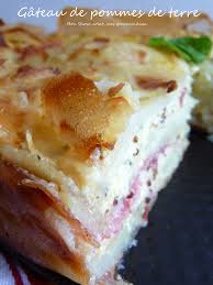 Gateau De Pommes De Terre Comte Et Jambon Foret Noire Mon Show Colat Mes Gourmandises Gateau De Pomme De Terre Recettes De Cuisine Recette Pomme De Terre