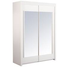 Maybe you would like to learn more about one of these? Armoire 2 Portes Coulissantes 160 Cm Blanc Nity Cdiscount Maison