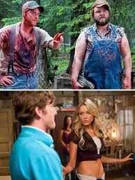 The perfect horror comedy doesn't exi— On this day in 2011: TUCKER AND DALE  VS. EVIL was released.