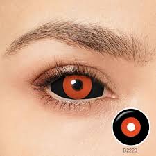 Image result for black sclera contacts