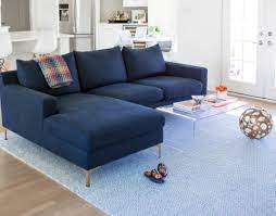 Sloan In Midnight Blue From Interior Define Interior Define Interior Sofa