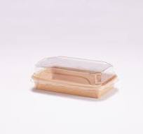 Custom Food Grade Eco Friendly Sushi Tray With PET ...