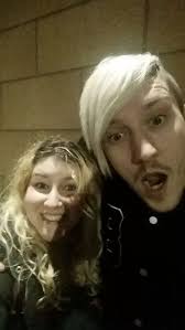 Bethan Perry at The Blackout's final gig