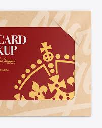 This free gift card mockup psd is based on smart objects and you can easily place your design easily in just few clicks. Download Gift Card Mockup Free Psd