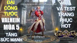 Liên quân mobile là tựa game moba được thiết kế để chơi trên điện thoại di động, chỉ trong thời gian ngắn, tựa game này đã nhanh nếu bạn cũng đang muốn tải một bộ hình nền liên quân mobile thì đừng bỏ qua bài viết này. Lien Quan Mobile Trang Phá»¥c Má»›i Valhein Ä'áº¡i Cong TÆ°á»›c Mua 5 TÄƒng Sá»©c Máº¡nh Mua Va Test Youtube