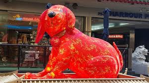 Sydney City And Suburbs Chinatown Lunar Lanterns Dog Chinese New Year Images Chinese New Year New Year Images