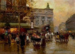 One of the most iconic names since opening its doors in 1862, this café remains a huge reference among classic parisian cafés and a throwback from a time of. Caf De La Paix Paris Edouard Cortes Wikiart Org