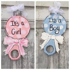 New Baby Door Hanger Baby Hospital Door Hanger It 39 S A Baby Door Hangers Baby Shower Crafts Baby Door